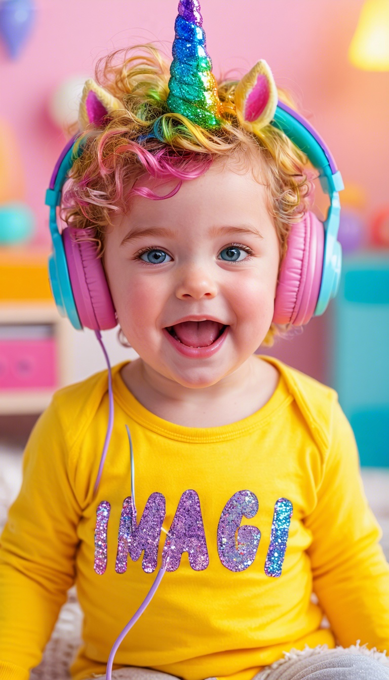 Vibrant Gamer Portrait SD3 Ultra