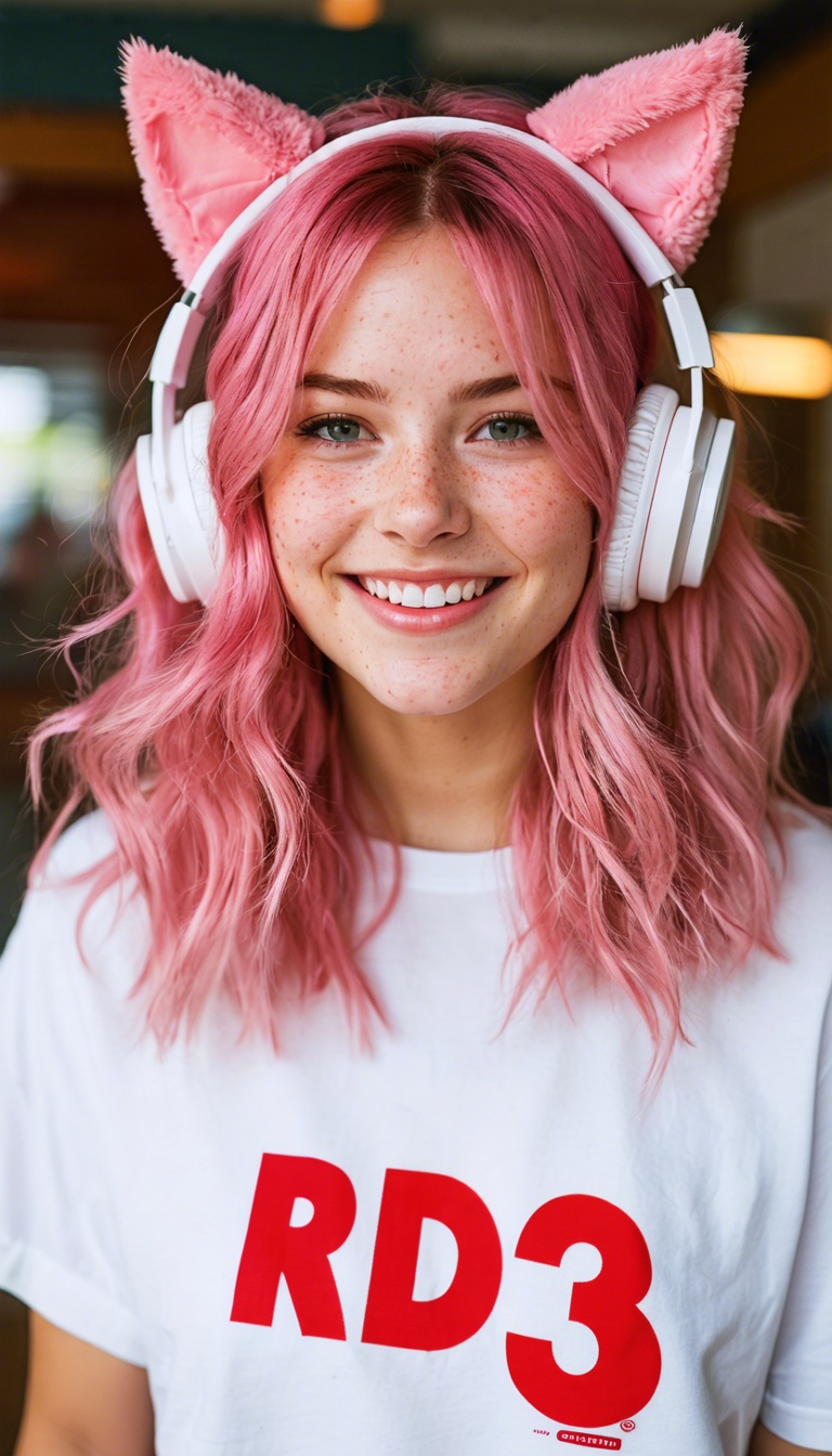 Vibrant Gamer Portrait SD3 Ultra